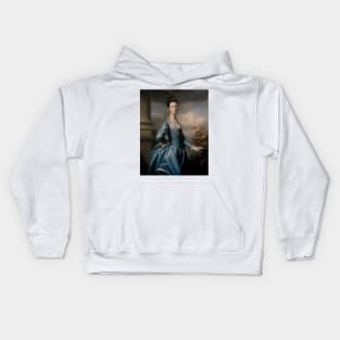 Miss Elizabeth Ingram by Joshua Reynolds Kids Hoodie